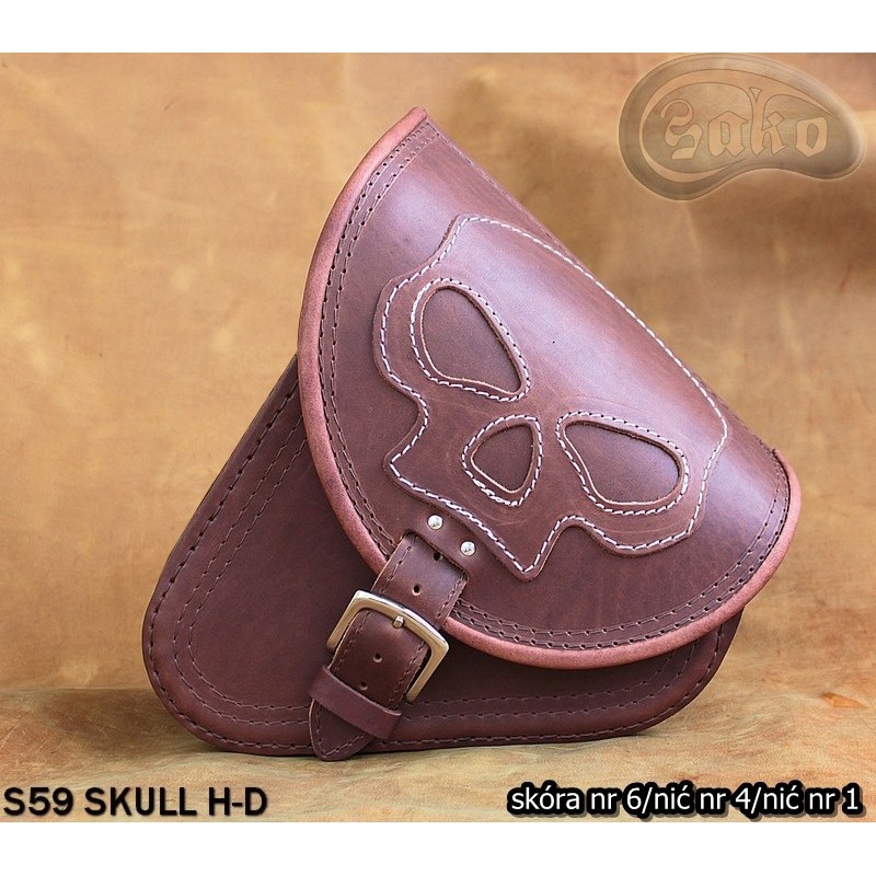 Borsa da moto S59 SKULL H-D SOFTAIL