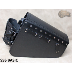 LEATHER SADDLEBAG S56 BASIC H-D SPORTSTER