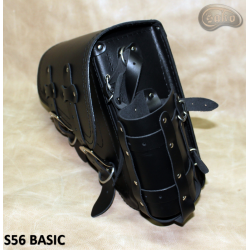 LEATHER SADDLEBAG S56 BASIC H-D SPORTSTER