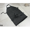 Grembiule protettivo in pelle  F15/macellaio/saldatore/cuoco/barbecue/fabbro/fabbro