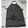 Grembiule protettivo in pelle  F15/macellaio/saldatore/cuoco/barbecue/fabbro/fabbro