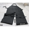 Grembiule protettivo in pelle  F15/macellaio/saldatore/cuoco/barbecue/fabbro/fabbro