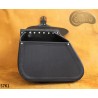 LEATHER SADDLEBAG S761 CROCODILE H-D SPORTSTER without bracket