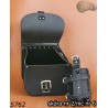 LEATHER SADDLEBAG S762 H-D SPORTSTER  without bracket