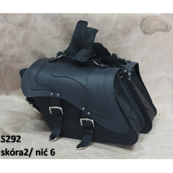 LEATHER SADDLEBAGS S292 *TO...