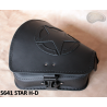 LEATHER SADDLEBAG S641 STAR H-D SOFTAIL