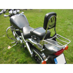 Lo schienale del passeggero con portapacchi  VZ 800 Marauder giù ’04 r. Desperado