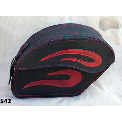 LEATHER SADDLEBAGS S42 *TO...