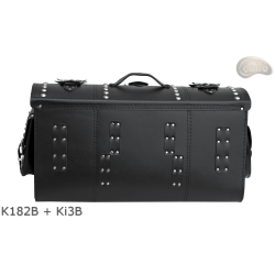 Roll Bag K1821 with lock, pockets and overlays