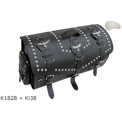 Bauletto per moto K1821 con serratura, tasche e sovrapposizioni