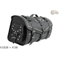 Bauletto per moto K1821 con serratura, tasche e sovrapposizioni