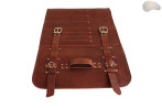 Coperta sacchetto / coltello COGNAC CON CERNIERA LAMPO (modello 3)