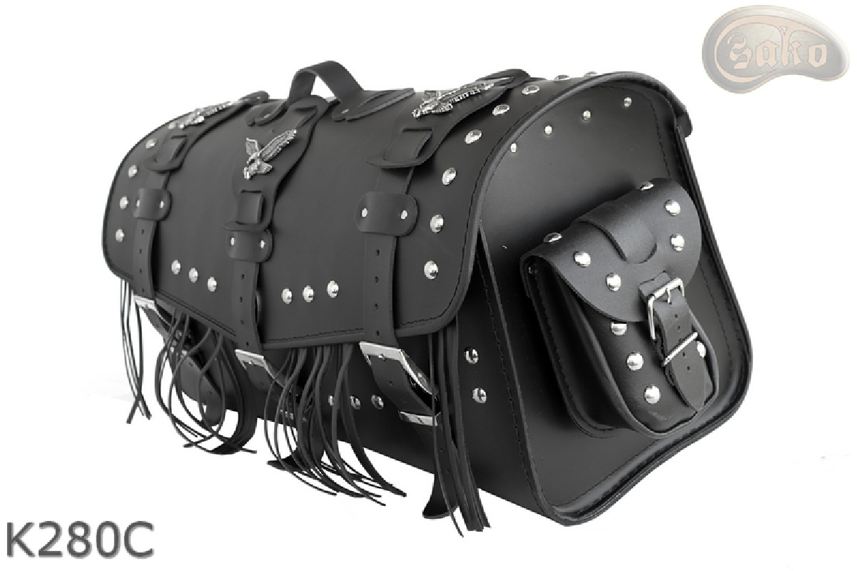 Bauletto per moto K280 con serratura, tasche e sovrapposizioni