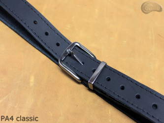 Cintura per pantaloni classica e universale in pelle PA4