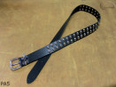 Cintura per pantaloni/gonna in pelle PA5 con rivetti decorativi da 14 mm