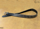 Cintura per pantaloni/gonna in pelle PA5 con rivetti decorativi da 14 mm