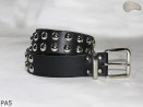 Cintura per pantaloni/gonna in pelle PA5 con rivetti decorativi da 14 mm