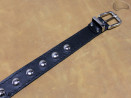 Cintura per pantaloni/gonna in pelle PA6 con rivetti decorativi da 17 mm