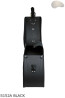 LEATHER SADDLEBAGS S152 BLACK