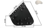 Borsa da moto S59 CROCE DI MALTA H-D SOFTAIL