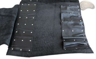 Coperta sacchetto / coltello   PELLE FIORE( modello 4)