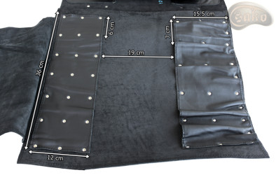 Coperta sacchetto / coltello   PELLE FIORE( modello 4)