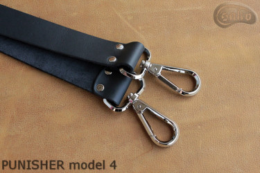 Coperta sacchetto / coltello PELLE FIORE PUNISHER( modello 4)