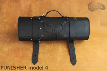 Coperta sacchetto / coltello PELLE FIORE PUNISHER( modello 4)