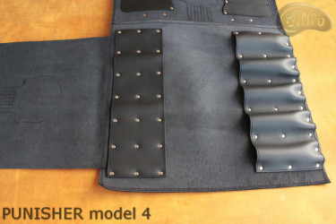 Coperta sacchetto / coltello PELLE FIORE PUNISHER( modello 4)