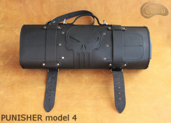 Coperta sacchetto / coltello PELLE FIORE PUNISHER( modello 4)