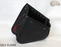 Borsa da moto S63 FLAME H-D SOFTAIL