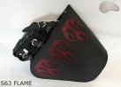 Borsa da moto S63 FLAME H-D SOFTAIL