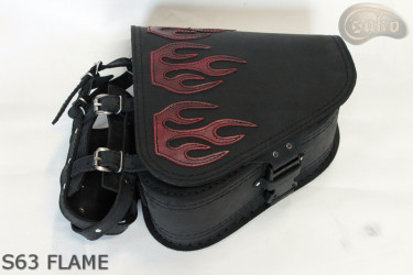Borsa da moto S63 FLAME H-D SOFTAIL