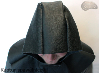Cappa per saldatura fabbro fabbro in pelle
