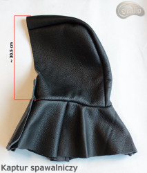 Cappa per saldatura fabbro fabbro in pelle