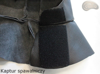 Cappa per saldatura fabbro fabbro in pelle