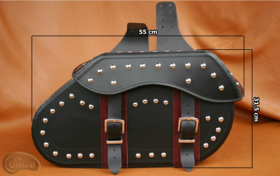 Borsa da moto S07 ROSSO
