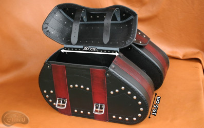 Borsa da moto S07 ROSSO