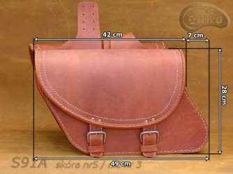 Borsa da moto S91 marrone no. 3 *su richiesta*