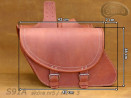Borsa da moto S91 marrone no. 3 *su richiesta*