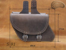 Borsa da moto S91 marrone no.3 *su richiesta*