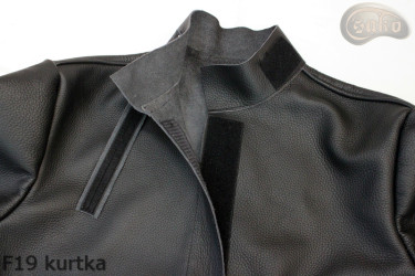 Giacca protettiva in pelle F19 per macelleria/saldatura/fabbro