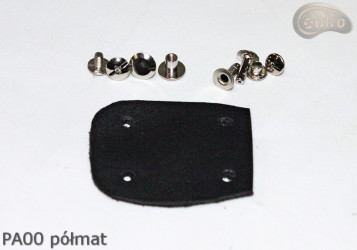 Cintura per pantaloni in pelle PA00 senza fibbia, kit di riparazione senza fibbia
