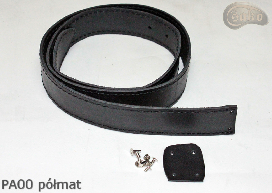 Cintura per pantaloni in pelle PA00 senza fibbia, kit di riparazione senza fibbia