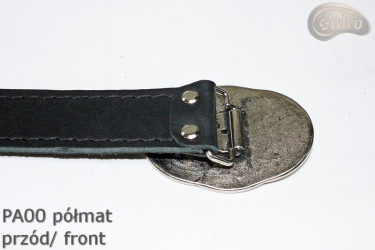 Cintura per pantaloni in pelle PA00 senza fibbia, kit di riparazione senza fibbia