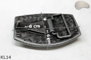 Cintura per pantaloni in pelle PKL14