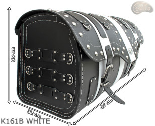 Bauletto per moto K161 WHITE con serratura  *Su richiesta*