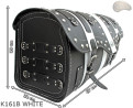 Bauletto per moto K161 WHITE con serratura  *Su richiesta*