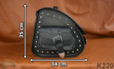 Bauletto per moto K229 con serratura e tasche  *Su richiesta*