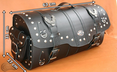Bauletto per moto K292 con serratura, tasche e sovrapposizioni